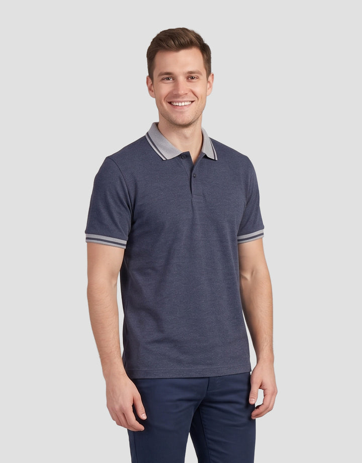 MxM Kaos Polo Lengan Pendek Pria