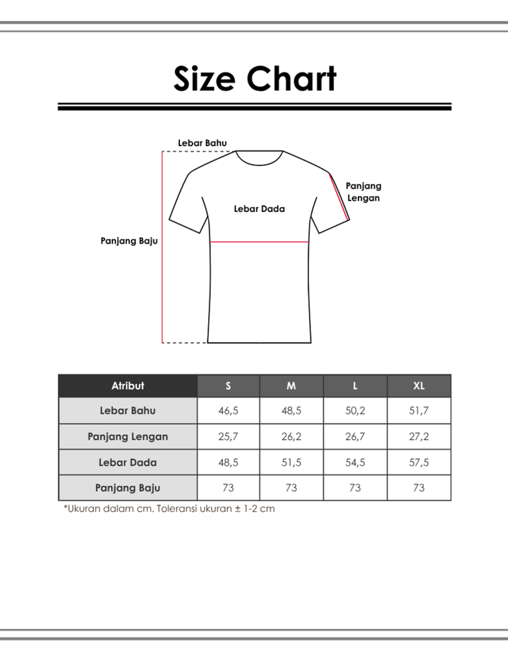 MxM Kaos Polo Lengan Pendek Pria
