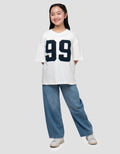 NEVADA APLIKASI KAOS OVERSIZE ANAK PEREMPUAN