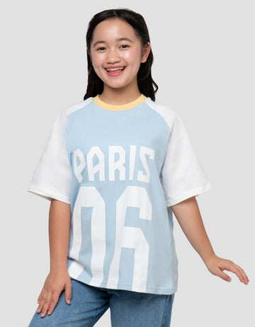 NEVADA PARIS KAOS OVERSIZE ANAK PEREMPUAN