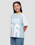 NEVADA PARIS KAOS OVERSIZE ANAK PEREMPUAN