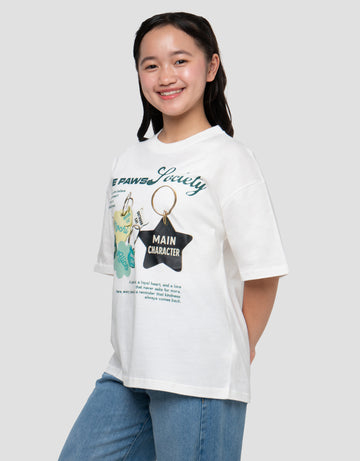 NEVADA THE PAWS SOCIETY KAOS OVERSIZE ANAK PEREMPUAN