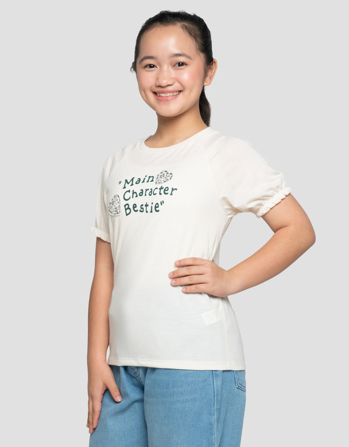 NEVADA MAIN CHARACTER BESTIE KAOS ANAK PEREMPUAN