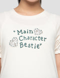 NEVADA MAIN CHARACTER BESTIE KAOS ANAK PEREMPUAN