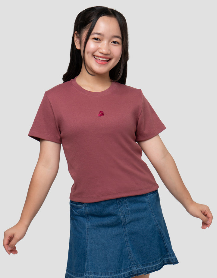 NEVADA CHERRY KAOS ANAK PEREMPUAN