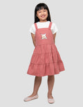 DISNEY POOH MIDI DRESS ANAK PEREMPUAN
