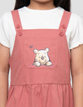 DISNEY POOH MIDI DRESS ANAK PEREMPUAN