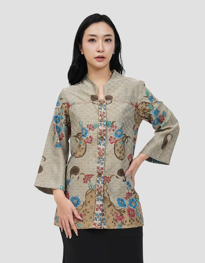 ARJUNA WEDA PARSLEY MANUK BLOUSE BATIK WANITA