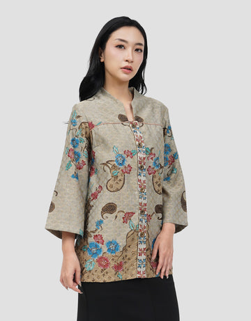 ARJUNA WEDA PARSLEY MANUK BLOUSE BATIK WANITA
