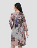 ARJUNA WEDA LIRIS MENTARI SACKDRESS BATIK WANITA