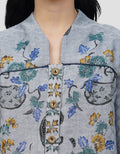 ARJUNA WEDA PARSLEY MANUK BLOUSE BATIK WANITA