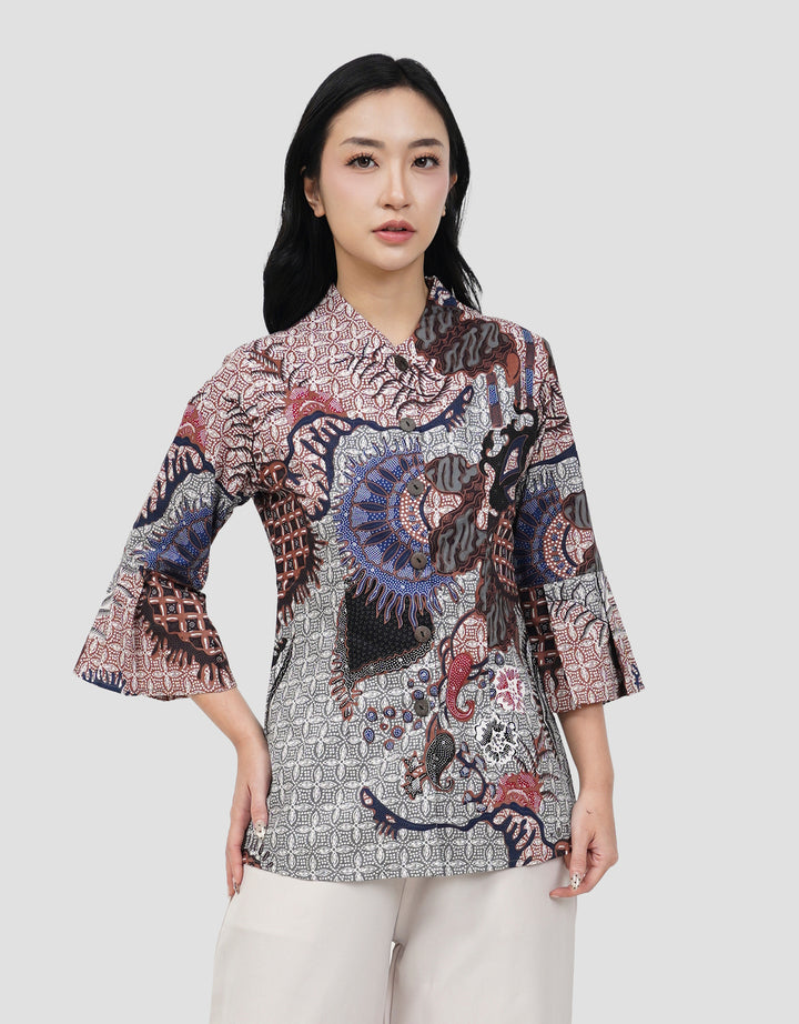 ARJUNA WEDA LIRIS MENTARI BLOUSE BATIK WANITA