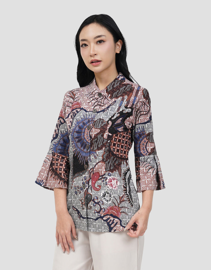ARJUNA WEDA LIRIS MENTARI BLOUSE BATIK WANITA