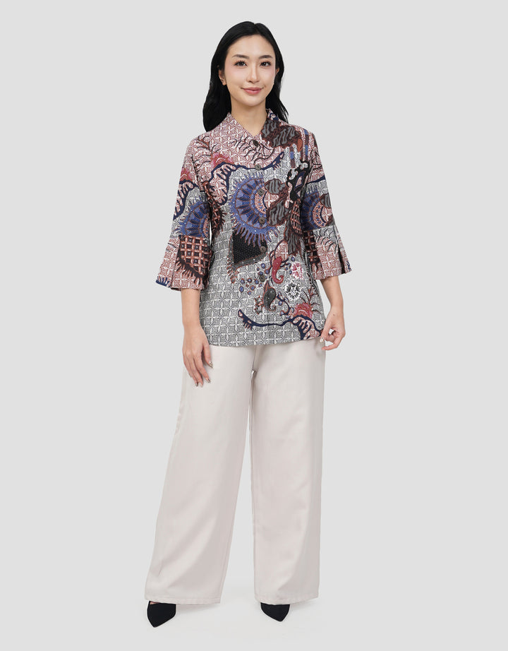 ARJUNA WEDA LIRIS MENTARI BLOUSE BATIK WANITA