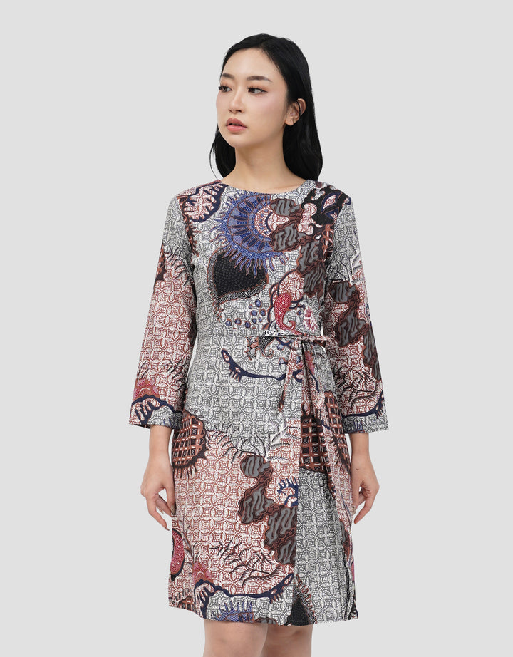 ARJUNA WEDA LIRIS MENTARI SACKDRESS BATIK WANITA
