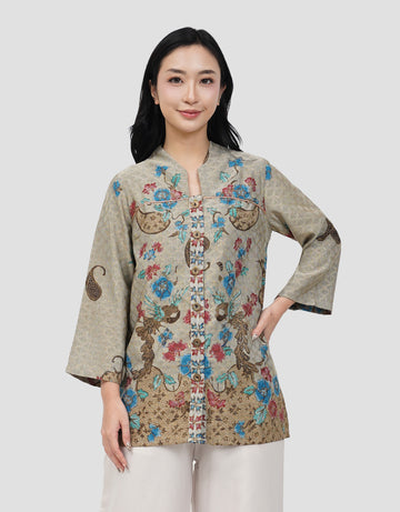 ARJUNA WEDA PARSLEY MANUK BLOUSE BATIK WANITA