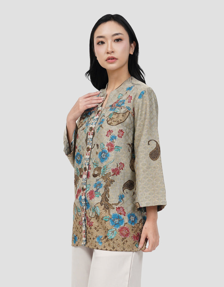 ARJUNA WEDA PARSLEY MANUK BLOUSE BATIK WANITA