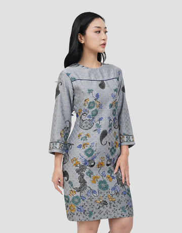 ARJUNA WEDA PARSLEY MANUK SACKDRESS BATIK WANITA