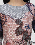 ARJUNA WEDA LIRIS MENTARI SACKDRESS BATIK WANITA