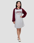 NEVADA LONDON DRESS ANAK PEREMPUAN