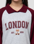 NEVADA LONDON DRESS ANAK PEREMPUAN