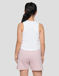 NEVADA RIB TANK TOP & TERRY PAKAIAN SET ANAK PEREMPUAN