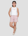 NEVADA RIB TANK TOP & TERRY PAKAIAN SET ANAK PEREMPUAN