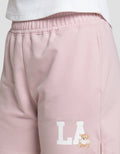 NEVADA RIB TANK TOP & TERRY PAKAIAN SET ANAK PEREMPUAN
