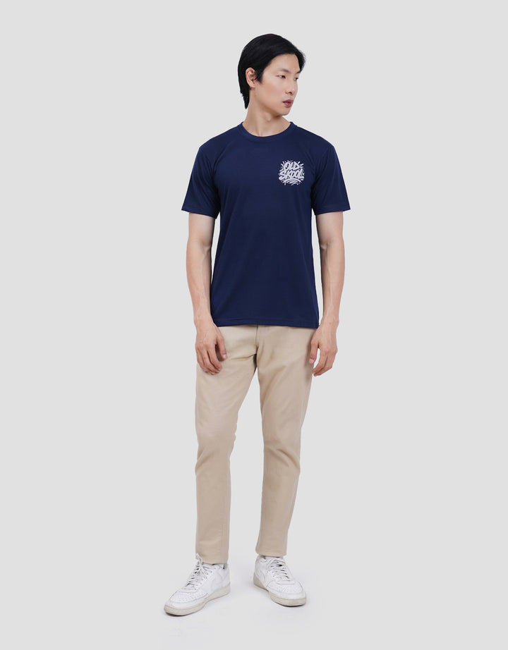 MxM Prited Casual Kaos Lengan Pendek Pria