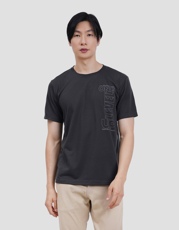 MxM Prited Basic Kaos Lengan Pendek Pria