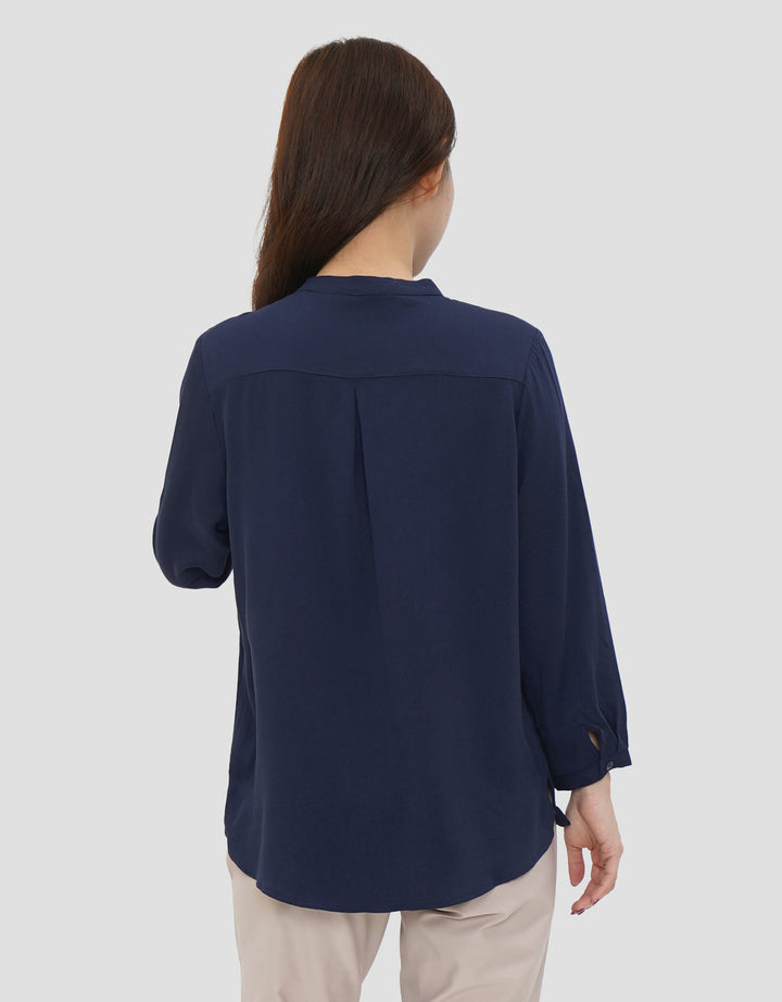 CONNEXION BASIC SLIM FIT KEMEJA WANITA