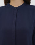 CONNEXION BASIC SLIM FIT KEMEJA WANITA
