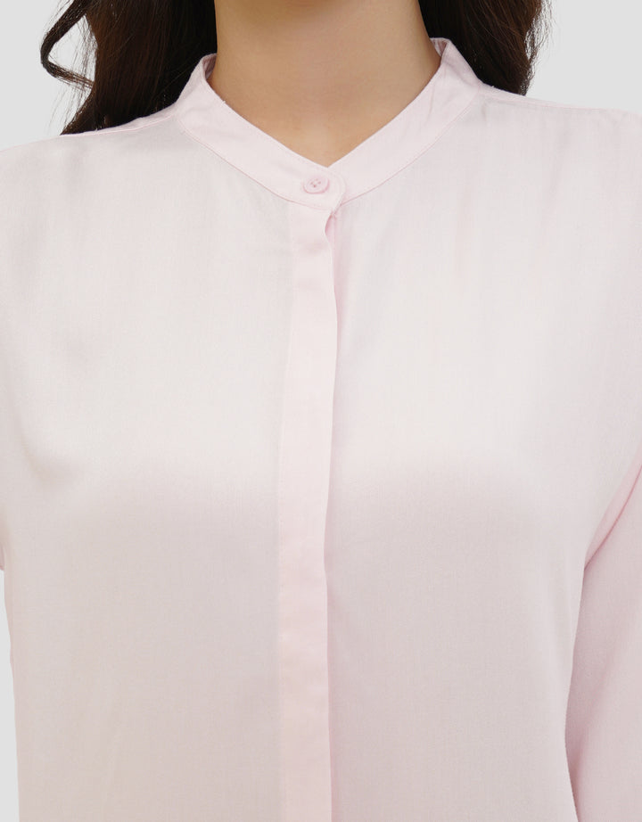 CONNEXION BASIC SLIM FIT KEMEJA WANITA