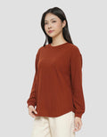 CONNEXION WAFFLE TEXT KAOS WANITA