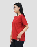CONNEXION KNIT ENZYME BASIC KAOS LENGAN PENDEK WANITA