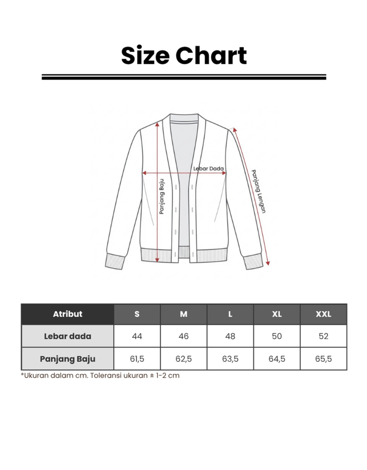 CONNEXION CLUB STRIPE V NECK CARDIGAN WANITA