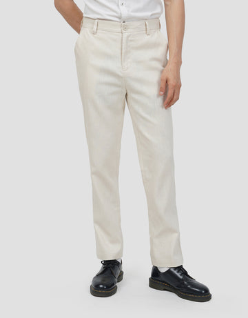 COLE FIT LINEN LOOKS CELANA CHINOS PRIA