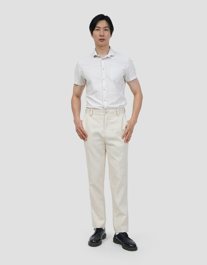 COLE FIT LINEN LOOKS CELANA CHINOS PRIA