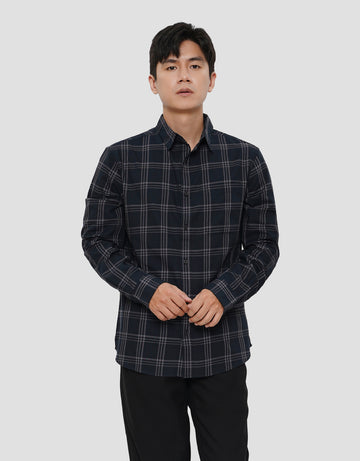 COLE CHECK KEMEJA FLANEL PRIA