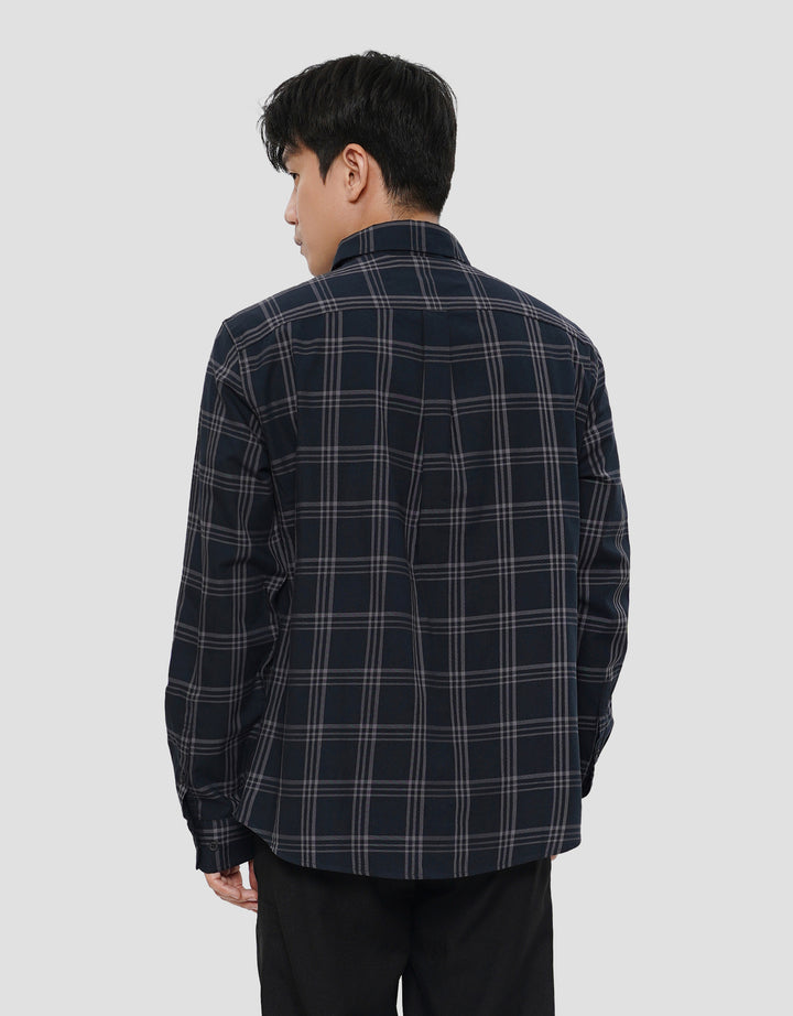 COLE CHECK KEMEJA FLANEL PRIA