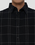 COLE STITCHING CHECK KEMEJA PRIA