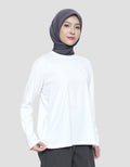 ANNISA SOLID PLAIN KAOS LENGAN PANJANG WANITA