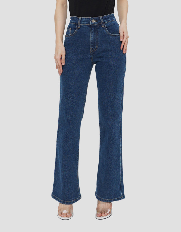 CONNEXION BOOTCUT CELANA JEANS WANITA