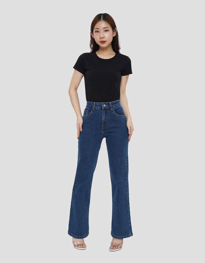 CONNEXION BOOTCUT CELANA JEANS WANITA