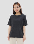 CONNEXION FITTED WAIST BLOUSE WANITA
