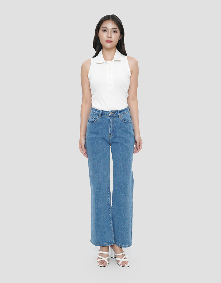 CONNEXION BOOTCUT FULL LENGTH CELANA JEANS WANITA