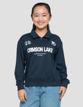 NEVADA ZIPPER CRIMSON LAKE SWEATER ANAK PEREMPUAN