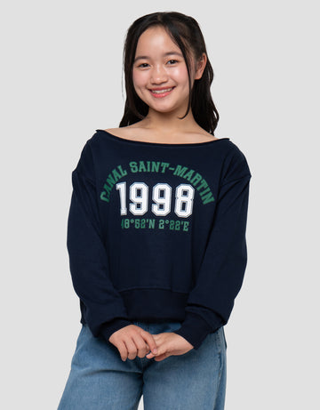 NEVADA CANAL SAINT SWEATER ANAK PEREMPUAN