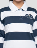 NEVADA RUGBY APLIKASI BEAR MIDI DRESS ANAK PEREMPUAN