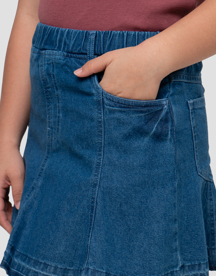 NEVADA SKORT JEANS ANAK PEREMPUAN